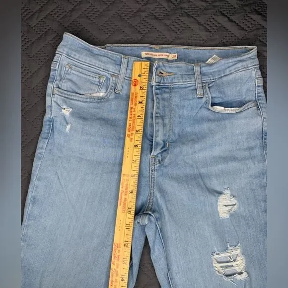 Levi’s 720 Light Blue Women Jeans - Picture 4 of 12